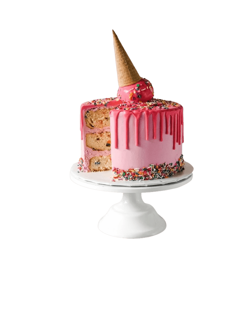 Decorative background cookie